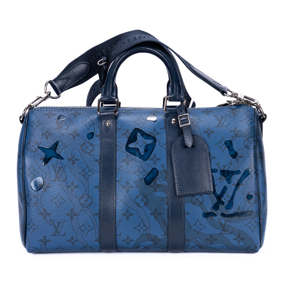 Louis Vuitton Handbags - Louis Vuitton Ltd. Ed. Aqua Garden Speedy Bandouliere 35